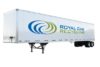 Semi Trailer Recycling Container Hauling